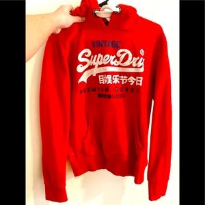 Superdry Red Hoodie